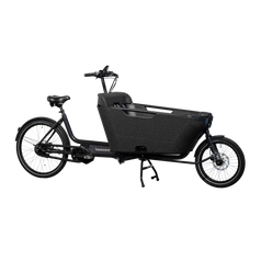 Cangoo Keewee Two Wheel CargoBike Black