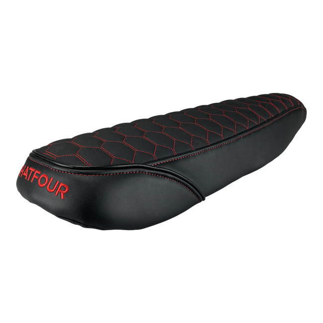 Phatfour FLX Custom Saddle Leather Red