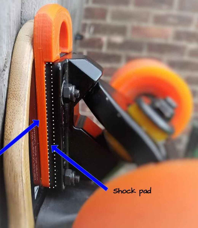 Flatland 3D Shock Pads - Boosted Boards