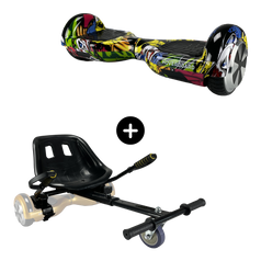 Hoverboard 6.5 inch Graffiti Black promotion