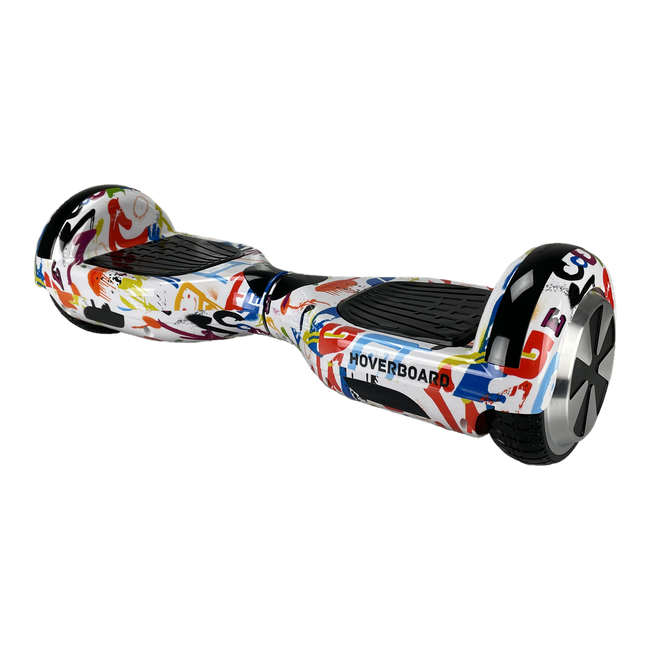 Hoverboard 6.5 inch Graffiti White