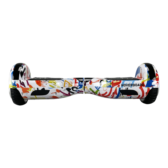 Hoverboard 6.5 inch Graffiti White