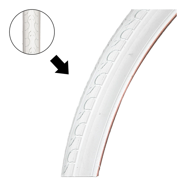 Kenda Kwest K193 Tire White 700x25C