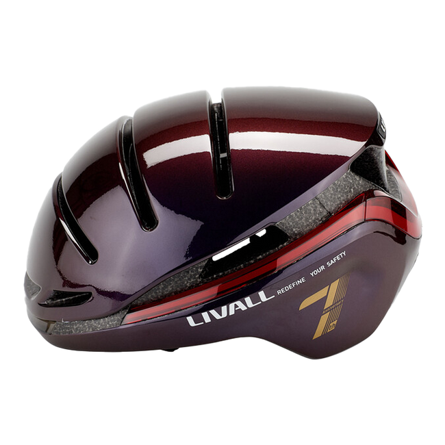 Livall EVO21 Helmet Purple