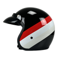 Niu Classic Helmet Black zijkant