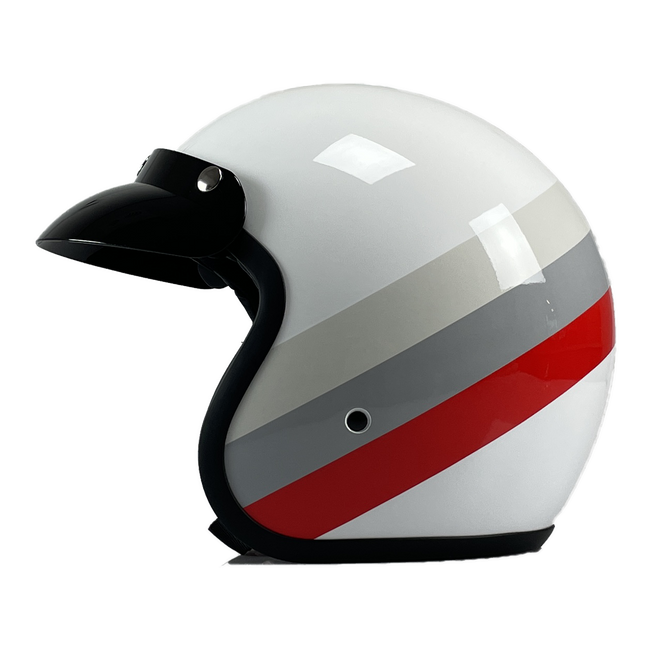 Niu Classic Helmet White side