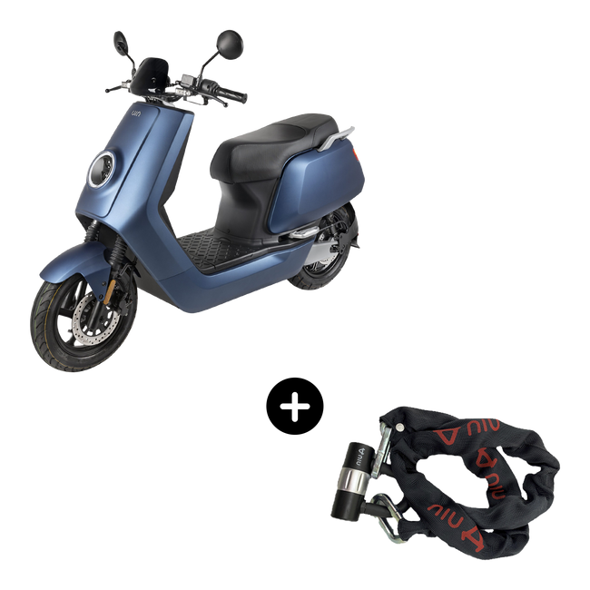 Niu NQi SE Matte Blue promotion