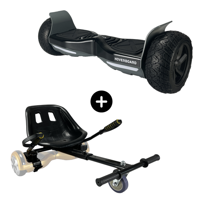 Off Road Hoverboard 8.5 inch Black promotion