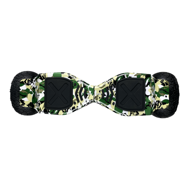 Off Road Hoverboard 8.5 inch Camo Green