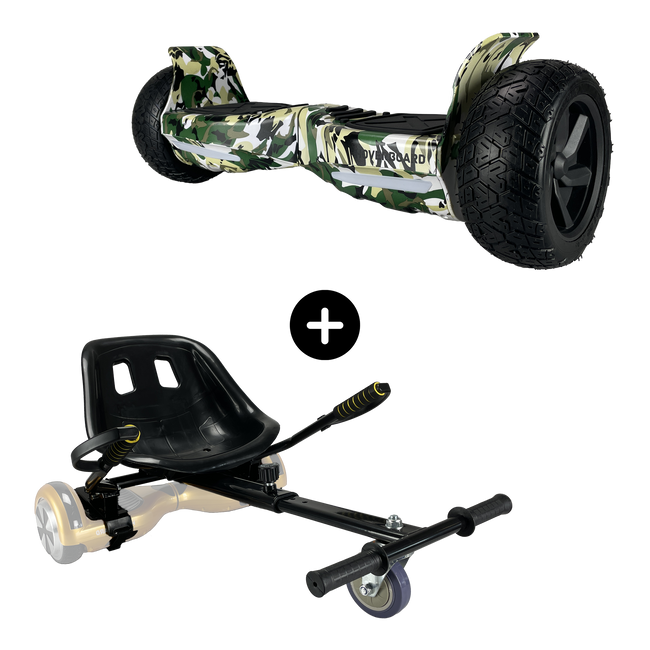 Off Road Hoverboard 8.5 inch Camo Green promotion