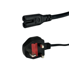 Power Cable C7 Female - Type G Male (United Kingdom)