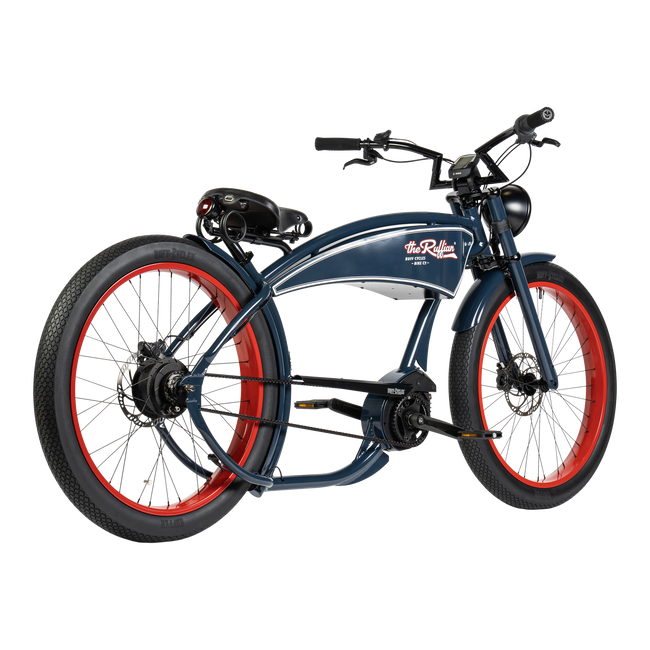 Ruff Cycles The Ruffian Clandestine Blue Voltes Electric Mobility