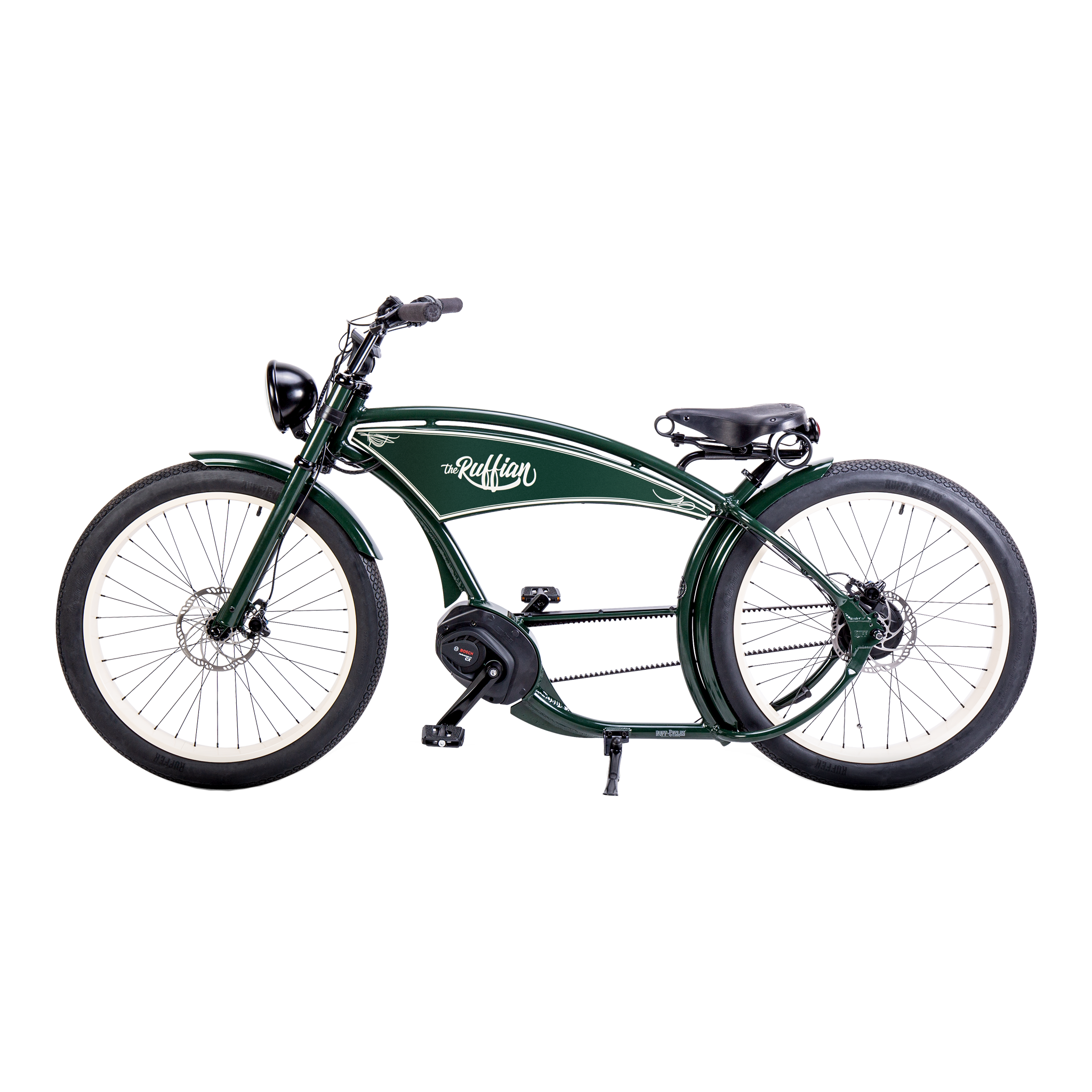 Ruff Cycles The Ruffian Vintage Green Voltes Electric Mobility