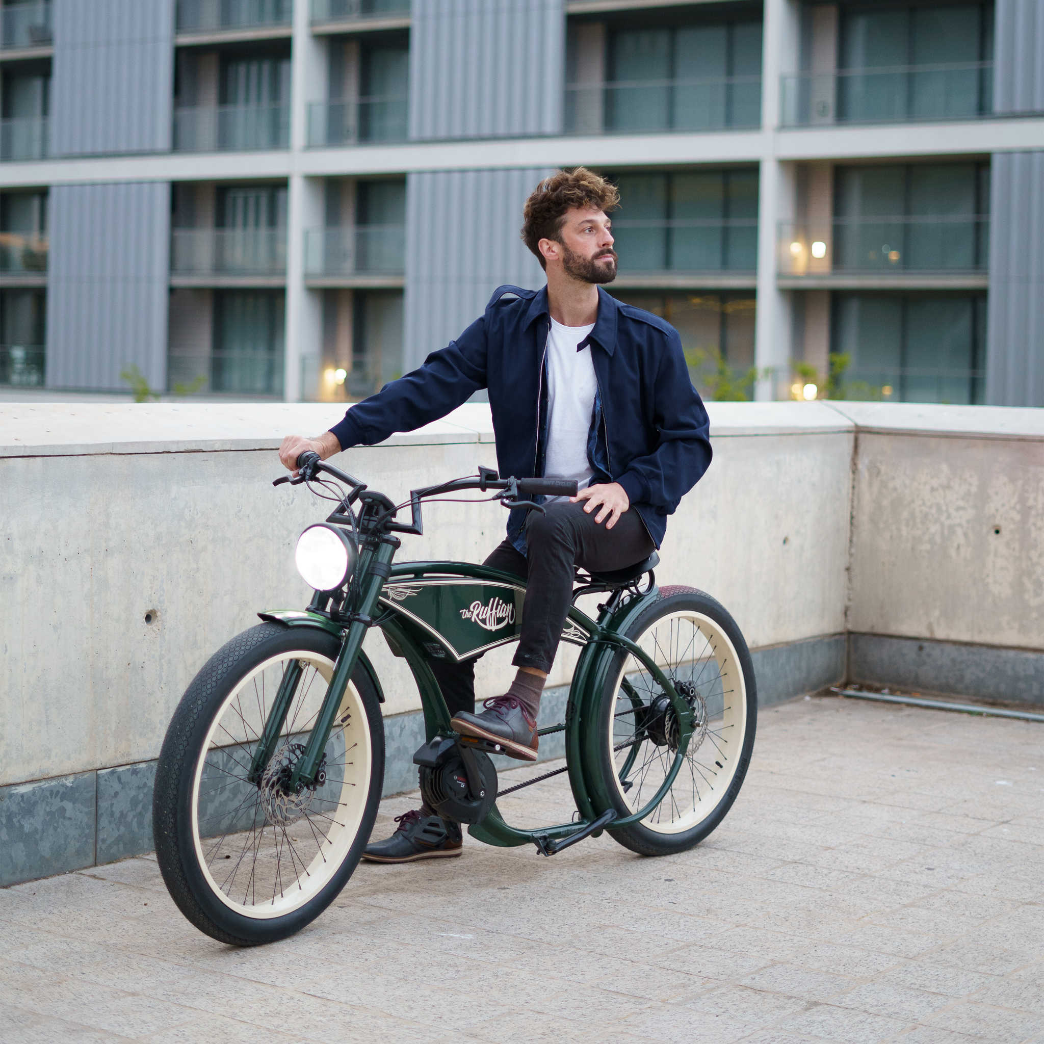 Ruff Cycles The Ruffian Vintage Green Voltes Electric Mobility